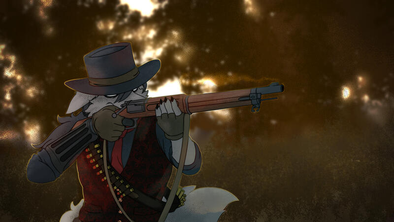 Red Dead Redemption 2 art for Lola Wolf