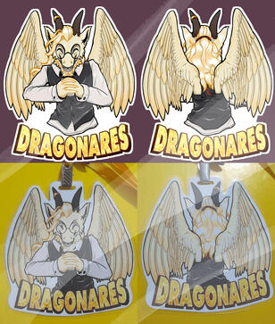 Dragonares's Physical Badge Commission